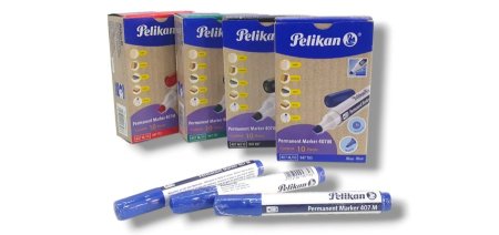 PELIKAN فلوماستر عريض بيليكان 407 ازرق