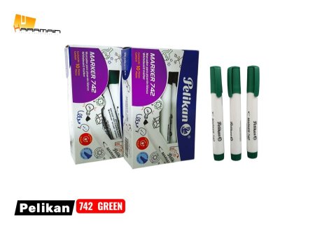 PELIKAN اقلام فلوماستر لوح اخضر 742