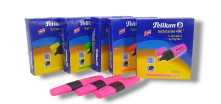 PELIKAN اقلام فسفوري بيليكان 490 زهري