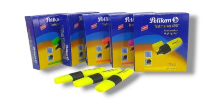 PELIKAN اقلام فسفوري بيليكان 490 اصفر