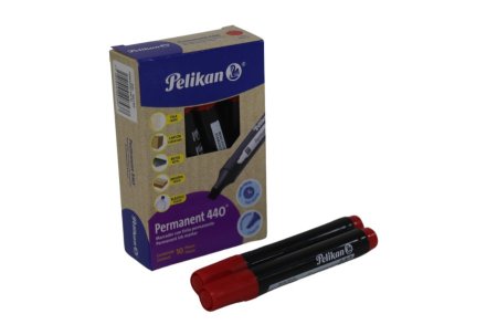 PELIKAN اقلام فلوماستر عريض 440 احمر قصير