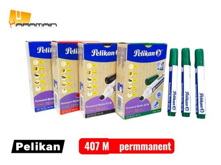 PELIKAN فلوماستر عريض بيليكان 407 اخضر