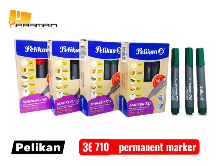PELIKAN اقلام فلوماستر عريض اخضر 710