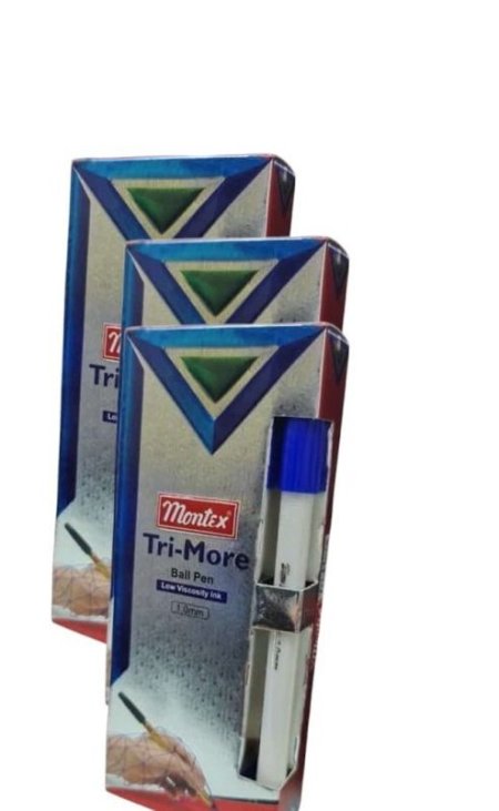 أقلام حبر TRI MORE أزرق - 12 قلمًا