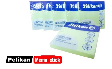 pelikan ورق ملاحظات (اخضر) بيليكان باستيل 76*76